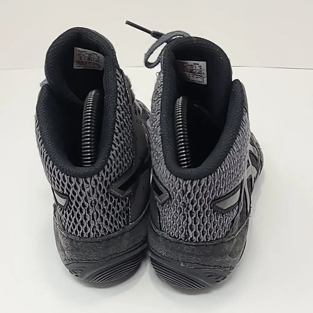ASICS Men's Snapdown 3 Wrestling Shoes Sz 6 Wide Black/Gunmetal